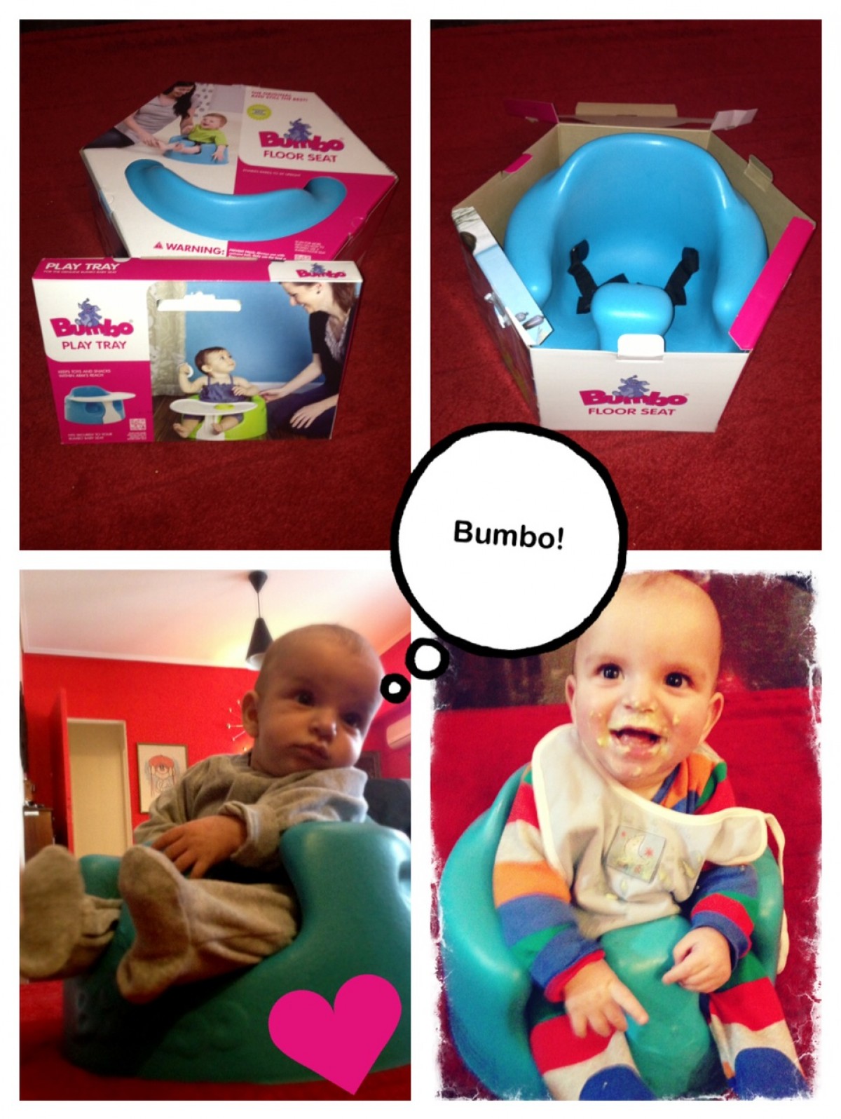 Bumbo: ένα κάθισμα για μωράκια!