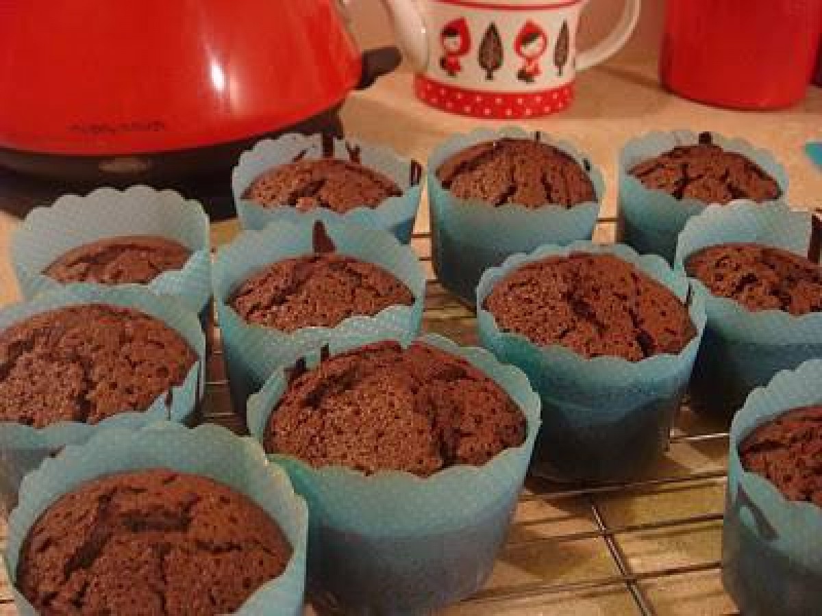 Σοκολατένια ζουμερά  Mud Cupcakes