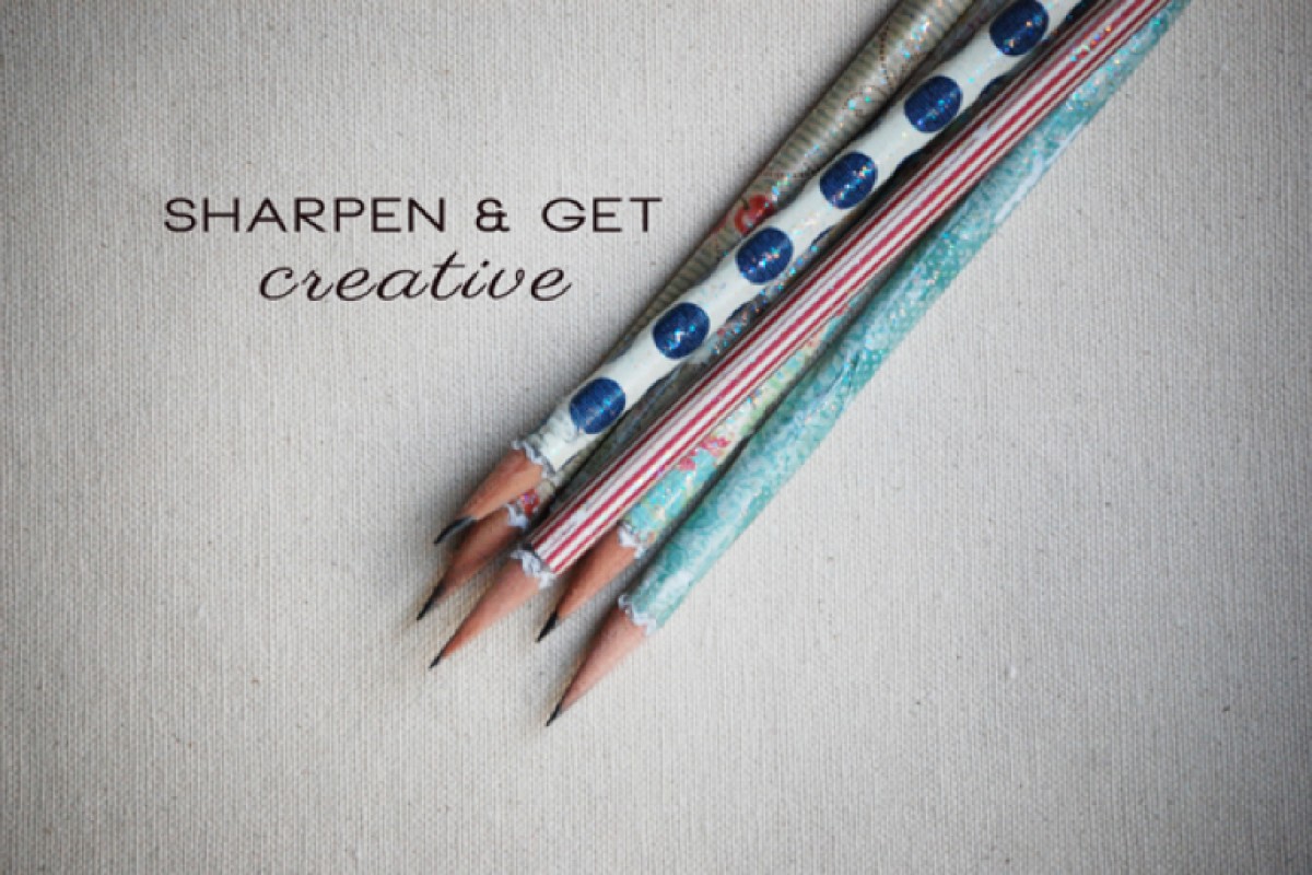 Φτιάξτε πανέμορφα μολύβια με 2 εύκολους τρόπους