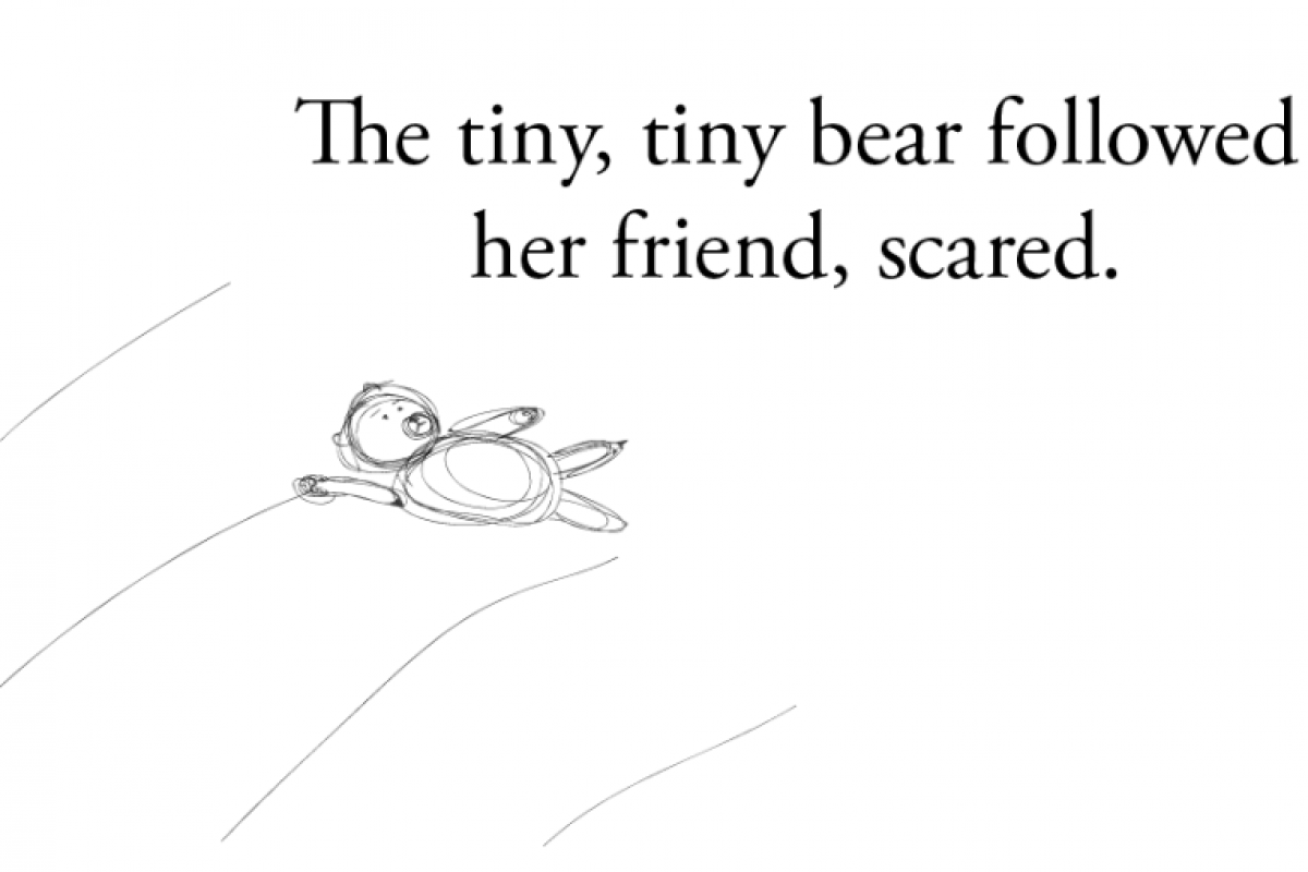 Μια μικρή, μικρή αρκούδα (μια μικροσκοπική ιστορία)