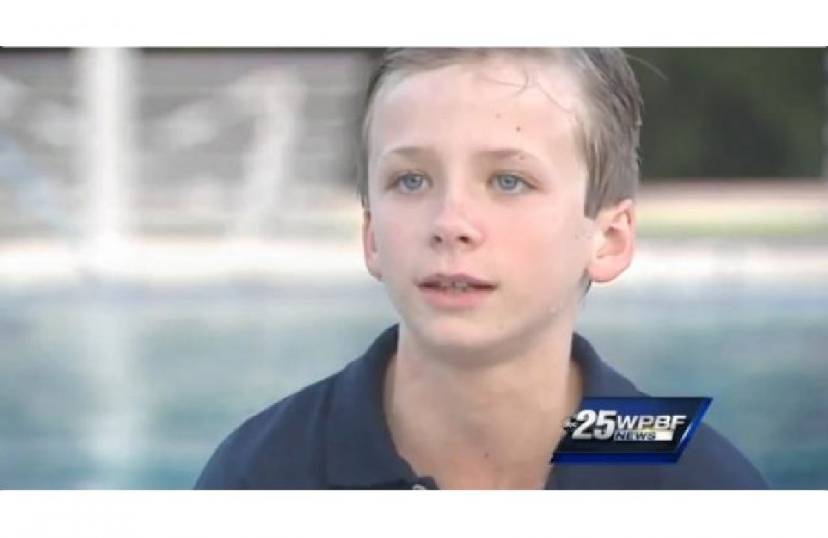9χρονος κολυμβητής δίνει λαμπρό παράδειγμα ευγενούς άμιλλας