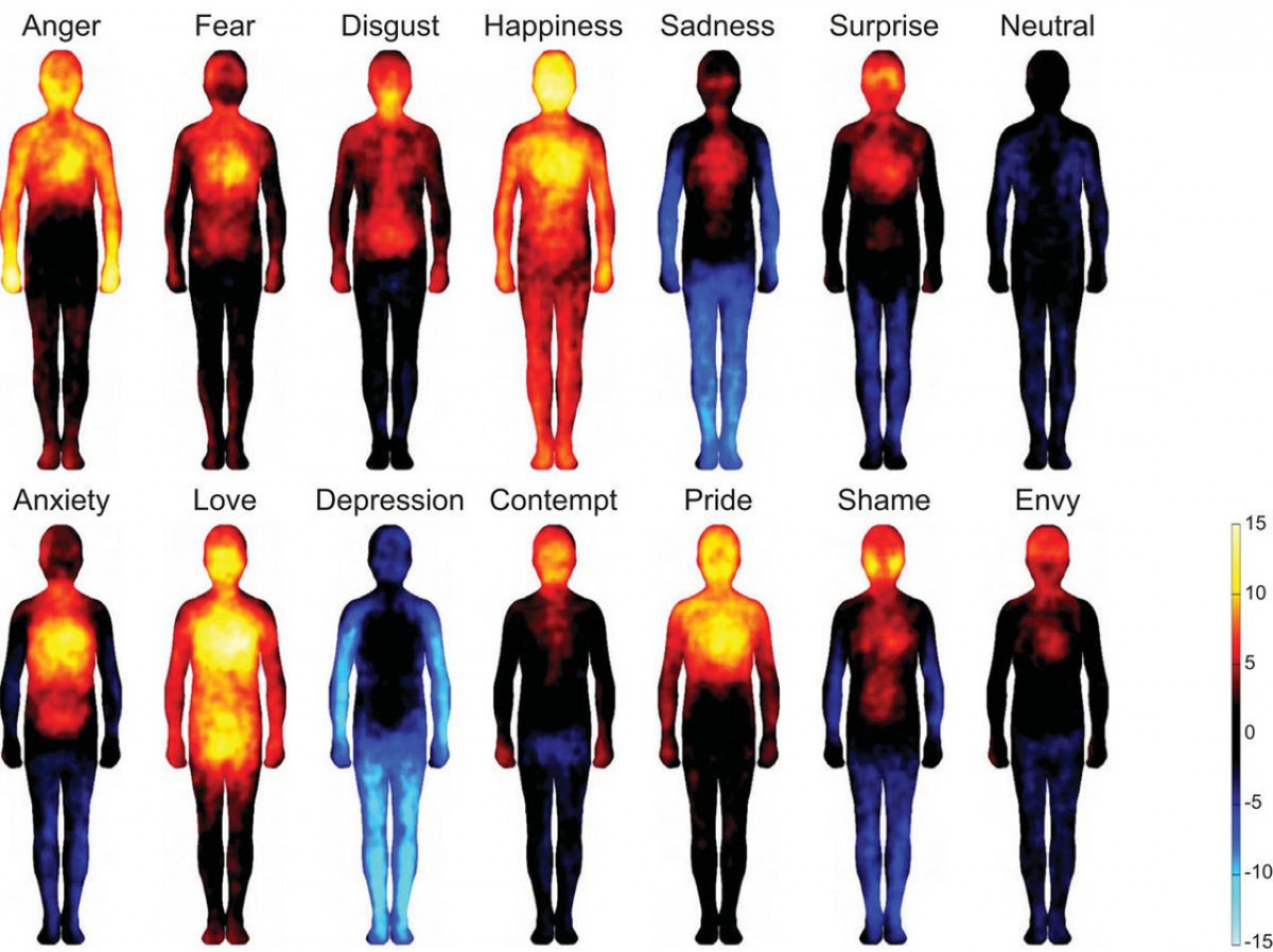 Πού νιώθετε την αγάπη; Οι επιστήμονες χαρτογραφούν τα συναισθήματά μας