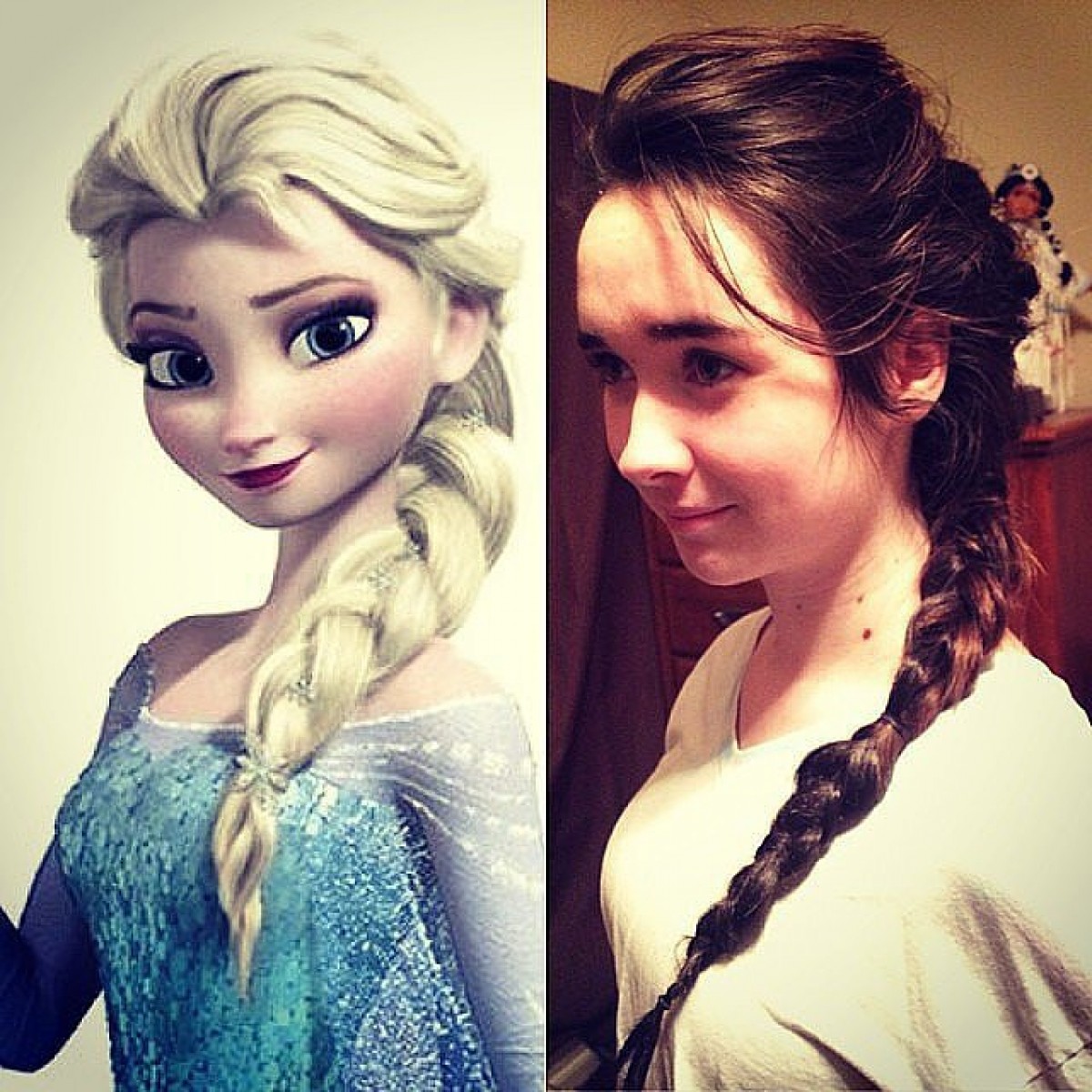 Φτιάξτε τα μαλλιά της όπως οι πριγκίπισσες του Frozen