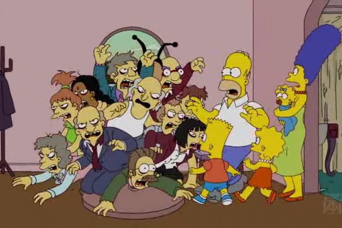 Simpsons predictions zombie