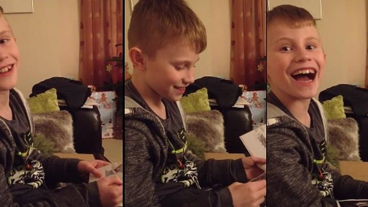 [Βίντεο] Ο Ethan απέκτησε το καλύτερο δώρο τα φετινά Χριστούγεννα