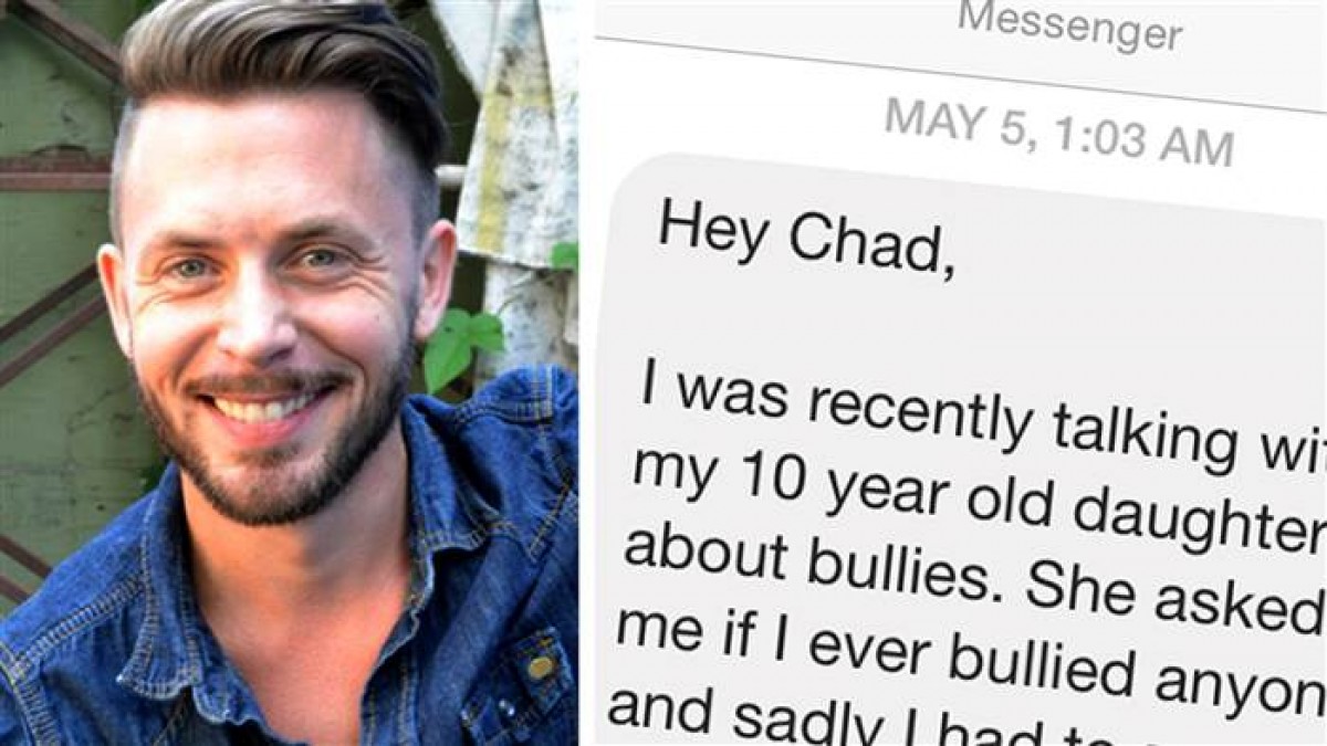 Bully στέλνει ένα συγκινητικό μήνυμα απολογίας 20 χρόνια μετά μέσω Facebook