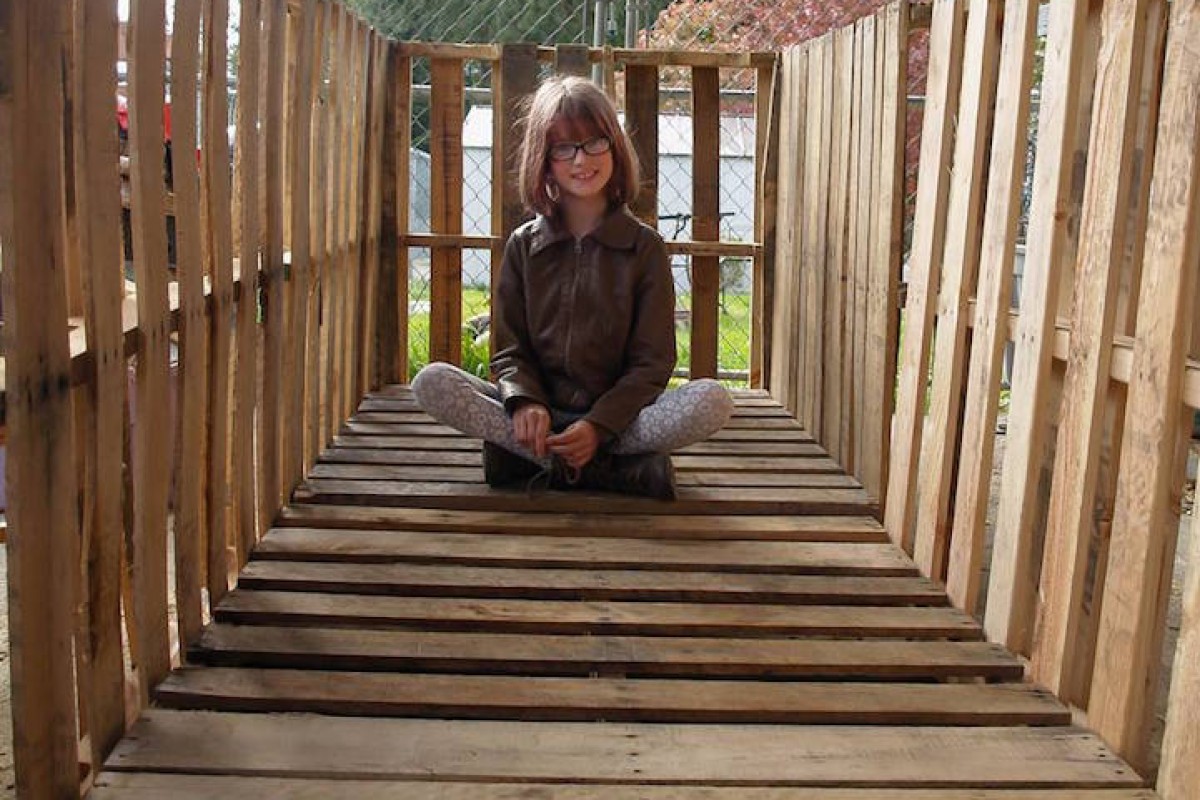 9χρονη ακτιβίστρια φτιάχνει σπίτια για αστέγους
