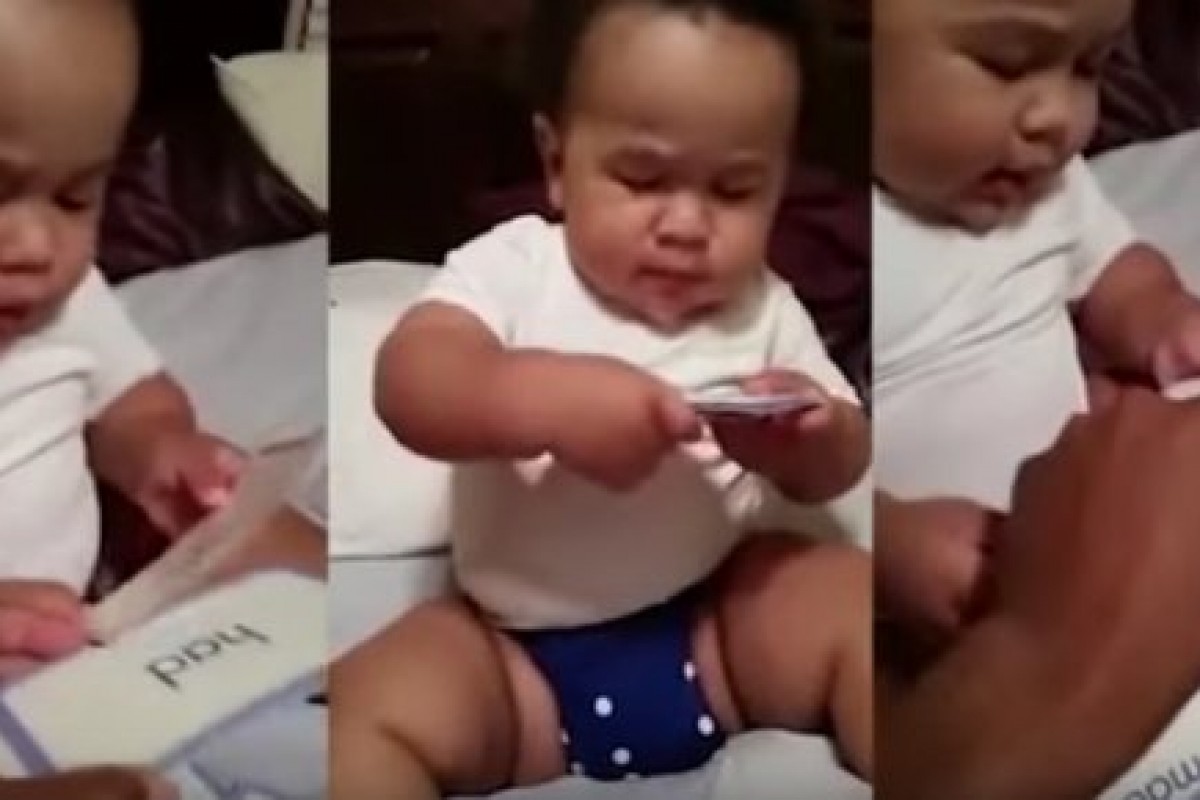 Είναι μόλις 19 μηνών και φαίνεται πως μπορεί να διαβάσει ήδη 300 λέξεις!