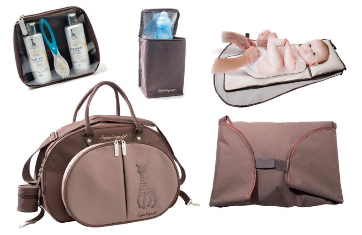 Η φανταστική τσάντα αλλαξιέρα της Σόφι της Καμηλοπάρδαλης έχει όλα όσα χρειάζεσαι!