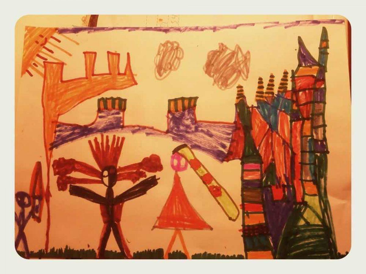 Έκθεση παιδικής ζωγραφικής  « Τα 932 πορτρέτα της παράστασης ‘ΒατΡαπουνζέλ’ »