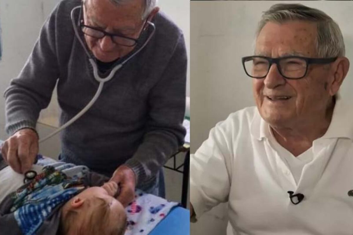 Παιδίατρος 92 χρονών εξετάζει φτωχά παιδιά δωρεάν. Θα πεθάνω προσφέροντας, λέει ο ίδιος