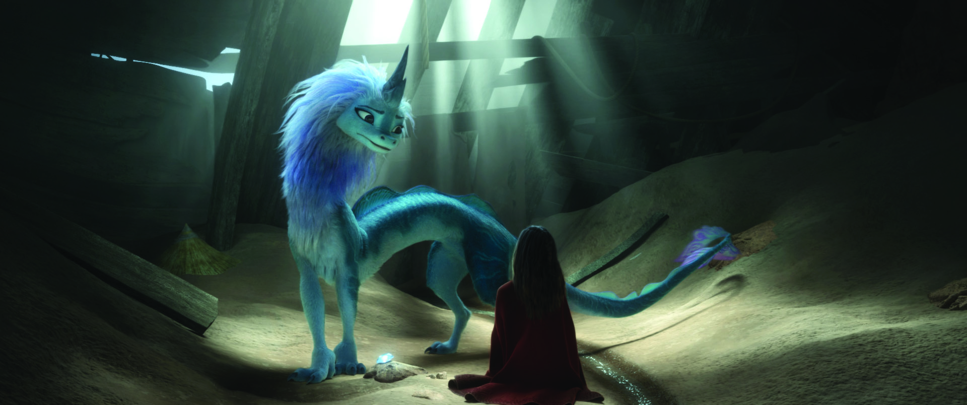 RAYA AND THE LAST DRAGON - Sisu is a magical, mythical, self-deprecating dragon. © 2020 Disney. All Rights Reserved.