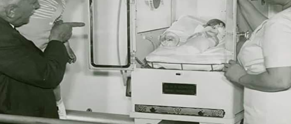 Ήταν 7 Σεπτεμβρίου του 1888 όταν η Ίντιθ Ελέονορ ΜακΛεν είναι το πρώτο μωρό που μπαίνει σε θερμοκοιτίδα